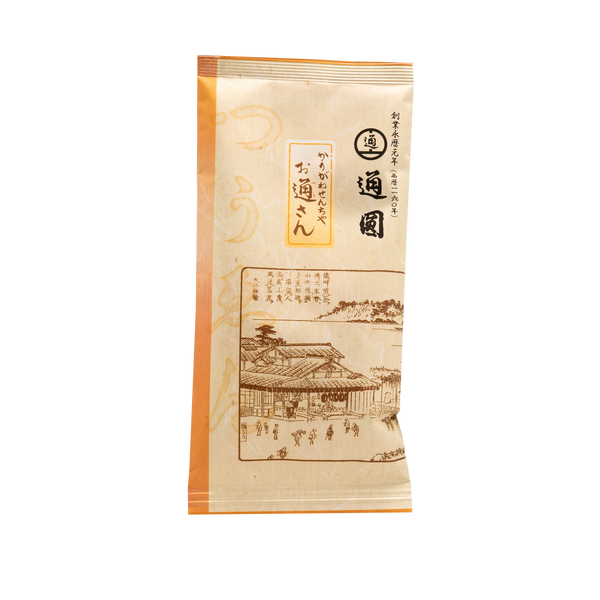 かりがね煎茶 お通さん100g袋入 – 通圓 茶屋